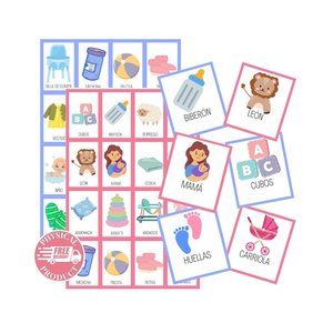 Baby Shower Games In Spanish 50 Game Boards Gender Reveal - Favors & Decorations